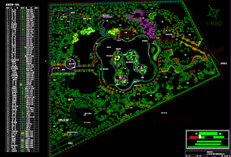 海丰锦绣园景观设计平面总图图片