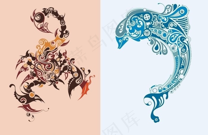 精品纹身 彩绘图片