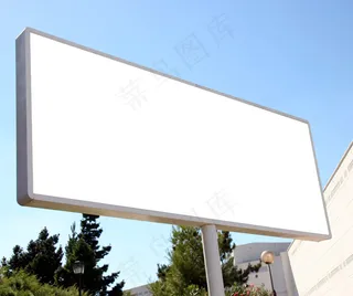 户外路边广告图片