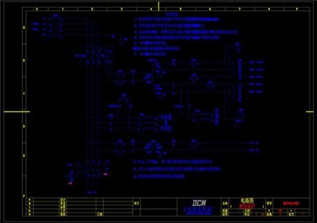 电气素材CAD机械图纸