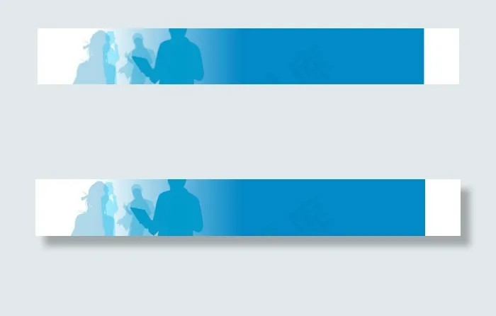 商务人士剪影动画