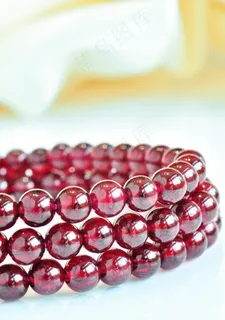 珠宝 石榴石 项链图片