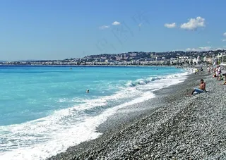 法国 尼斯 海滨风光图片