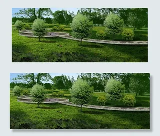 公园景观设计图片