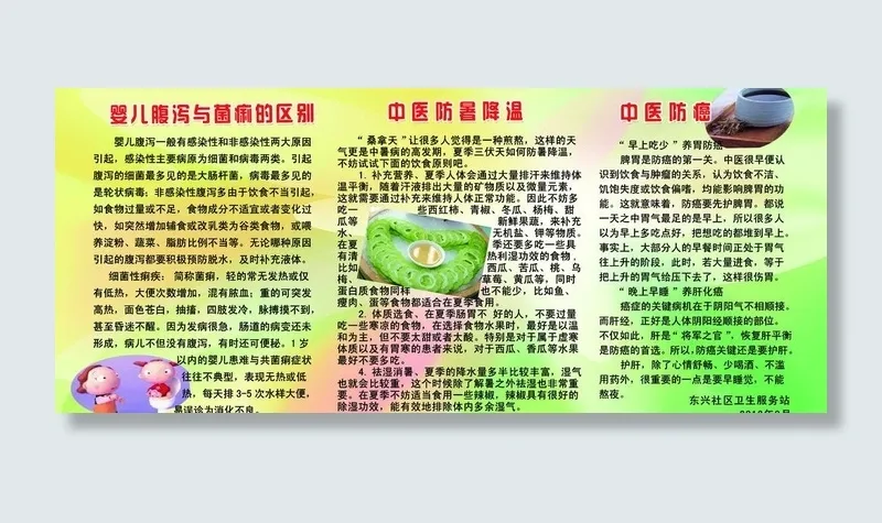 中医防暑降温 中医抗癌 婴儿腹泻与...(6520X3118(DPI:72))psd模版下载