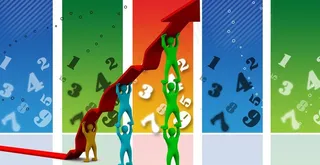 3d小人 立体箭头图片