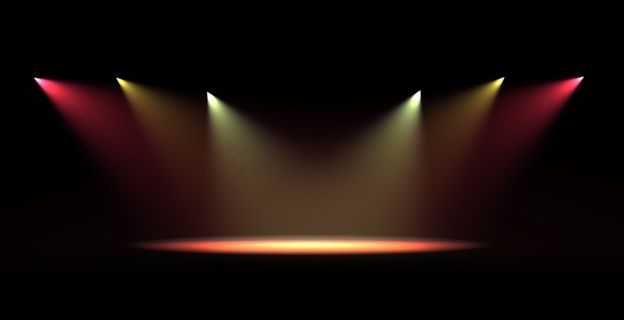 舞台聚光灯高清图片素材