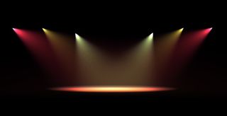 舞台聚光灯高清图片素材