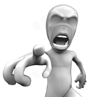 3D卡通小人图片