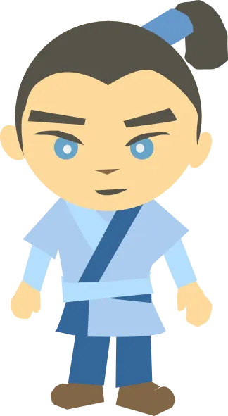 日本汉字的剪贴画