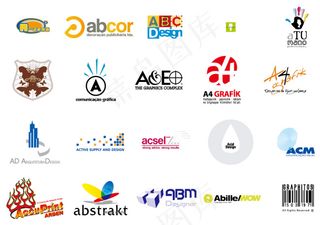 全球广告设计公司LOGO矢量图2