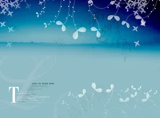 {美丽人生}跨页婚纱模板