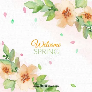 绿色背景矢量图