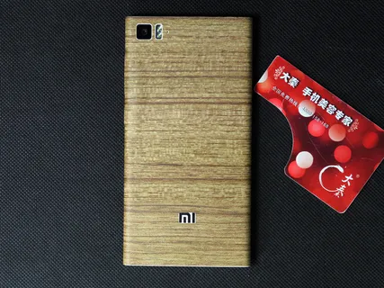 小米手机木纹后壳图片