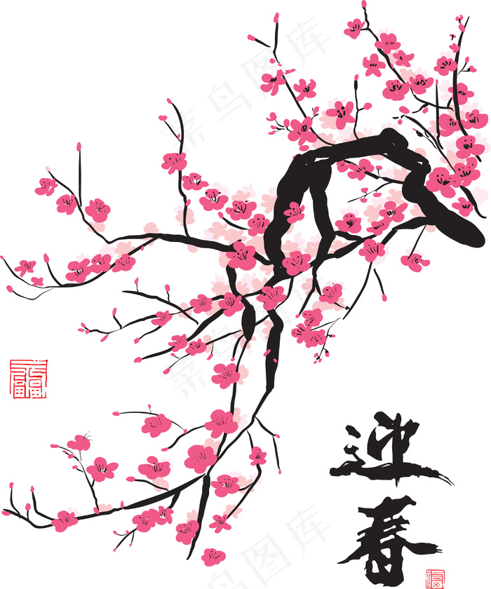 翻译：春天梅花