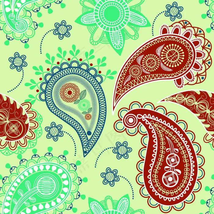 好的火腿05矢量花纹背景eps,ai矢量模版下载