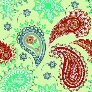 好的火腿05矢量花纹背景