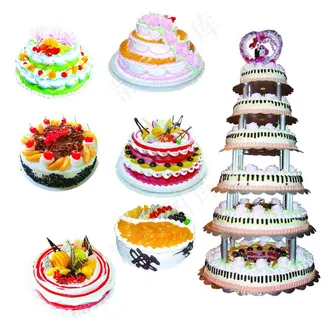 蛋糕素材