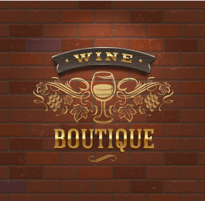 精美酒水单设计矢量素材