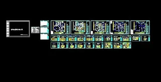 小区住宅楼全房建筑设计施工图