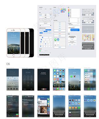 ios系统界面UI设计图片