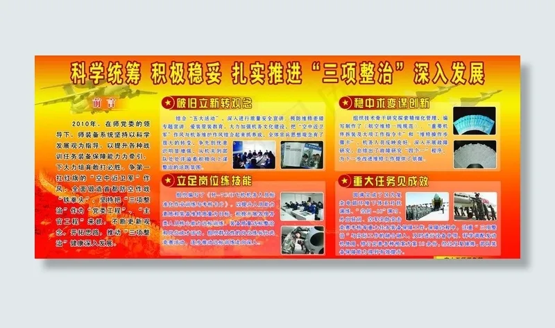 三项整治图片(7171X3402(DPI:72))psd模版下载