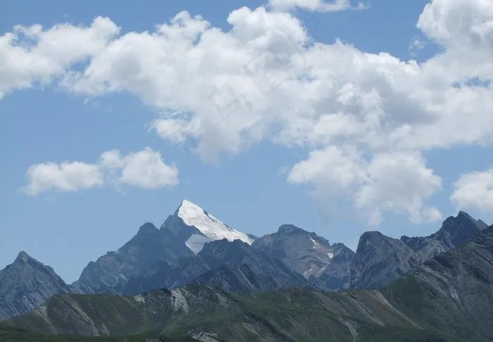 5000米的雪山图片