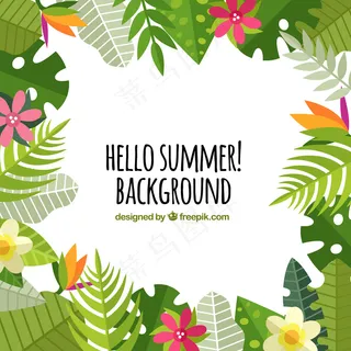 绿色背景矢量图