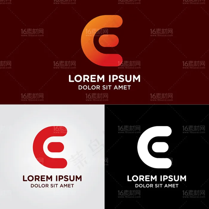 精美企业LOGO设计矢量素材eps,ai矢量模版下载