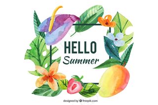 绿色背景矢量图