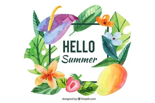 绿色背景矢量图