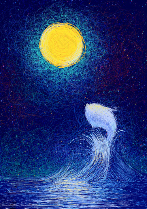 位图 插画 动物 鲨鱼 生活元素 ...