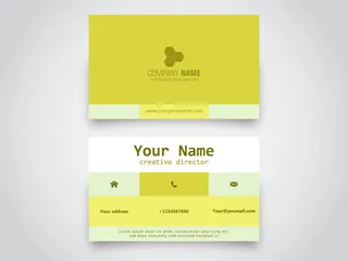 时尚版式创意名片