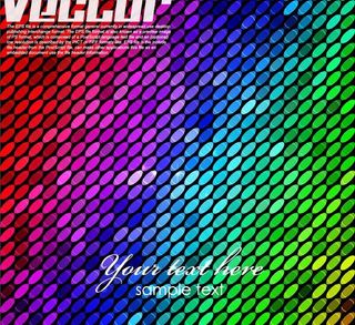 梦幻光影马赛克图片