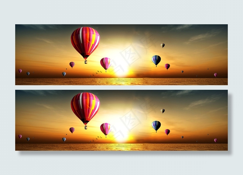 希望的天空banner背景图　