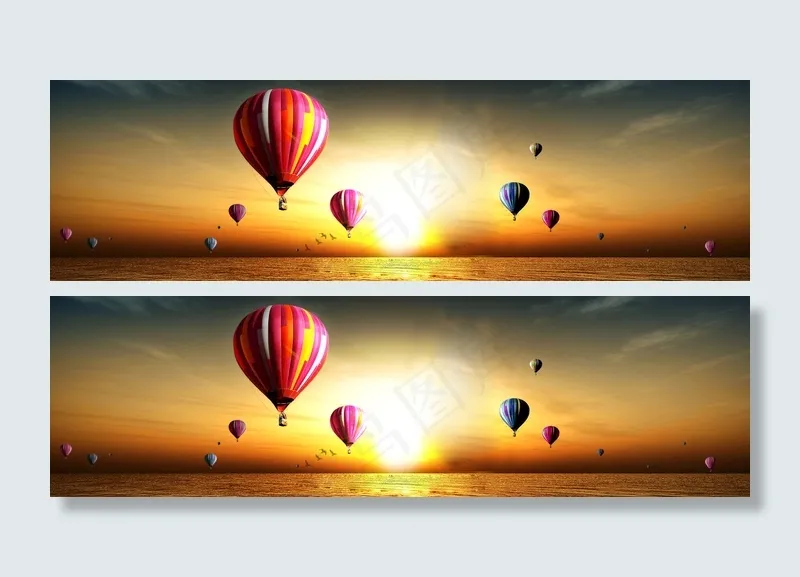 希望的天空banner背景图　