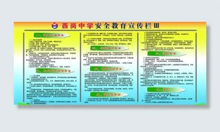 中学生安全知识图片