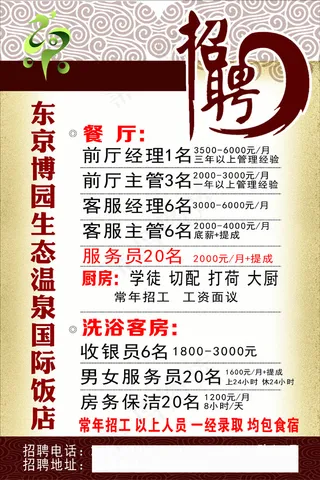 招聘海报