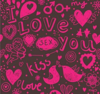 情人节矢量素材图片