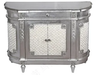 银色欧式桌子图片