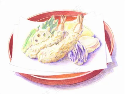 日式料理手绘 日式料理手绘