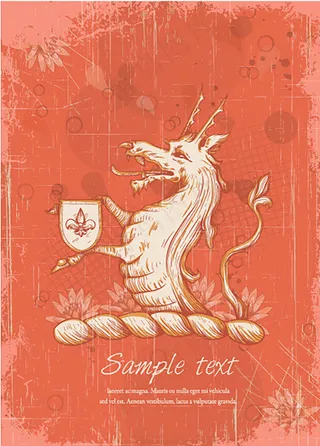 爱情寓意背景矢量素材