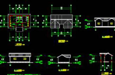 公共厕所CAD图纸免费下载