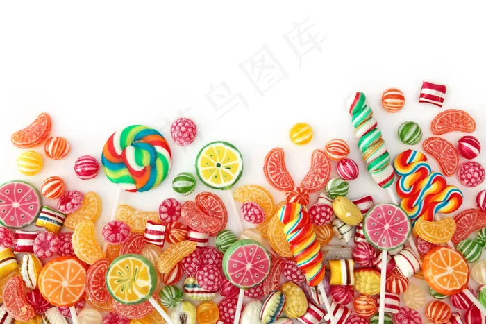 美味的棒棒糖甜食高清图片