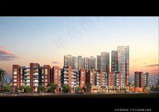 大楼外景效果图图片