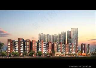 大楼外景效果图图片