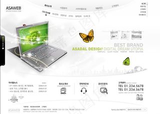 IT产品发布信息网页模板