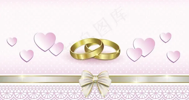婚礼邀请卡图片