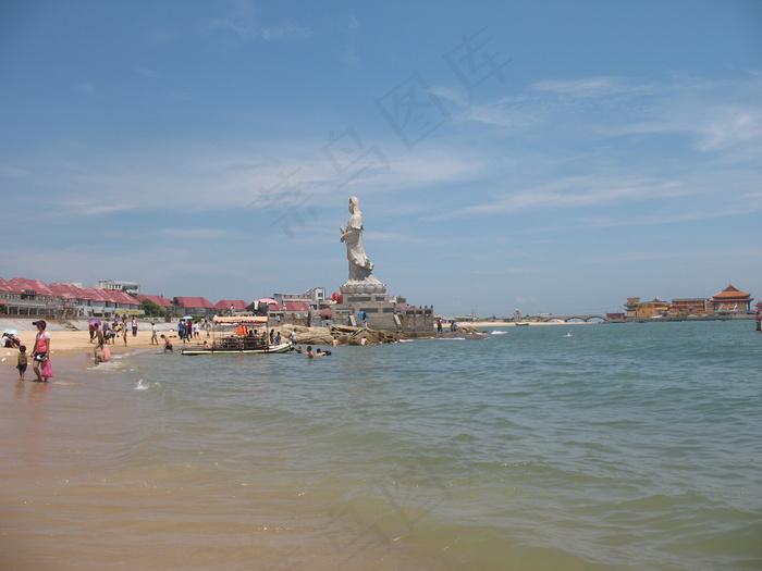 石狮黄金海岸图片