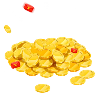 卡通红包金币PNG透明背景免扣素材 卡通红包金币PNG透明背景免扣素材
